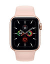 Apple Watch Series 4 (GPS, 40MM) - Gold Aluminum Case with Pink Sand Sport Band (Renewed)