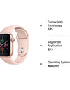 Apple Watch Series 4 (GPS, 40MM) - Gold Aluminum Case with Pink Sand Sport Band (Renewed)