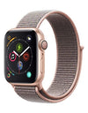 Apple Watch Series 4 (GPS, 40MM) - Gold Aluminum Case with Pink Sand Sport Band (Renewed)