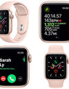 Apple Watch Series 4 (GPS, 40MM) - Gold Aluminum Case with Pink Sand Sport Band (Renewed)