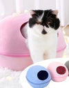 Cat Bed Solid Breathable Zipper Egg Shape