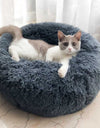 Warm Plush Pet House Cat Bed Long