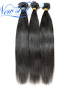 Brazilian Virgin Human Hair Straight Style Extension 3 Bundles Deal 100%Unprocessed Intact Cuticle New Star Long Hair Weaving