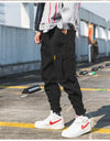 Privathinker Men Black Joggers Pants Summer 2019 Mens Big Pockets Ankel Cargo Pants Male Spring Streetwear Overalls Sweatpants