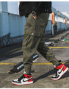 Privathinker Men Black Joggers Pants Summer 2019 Mens Big Pockets Ankel Cargo Pants Male Spring Streetwear Overalls Sweatpants