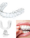 1PCS Transparent Mouth Guard Night Guard Gum Shield Mouth Trays for Bruxism Teeth Whitening Grinding Boxing Teeth Protection