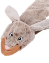 Cute Wolf Stuffed Squeaking Animals Pet Toy