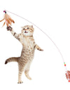 16 pcs Pet Cat toy Set Feather Teaser