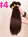Ali Coco Brazilian Straight Hair Weave Bundles 100% Human Hair Bundles 1/3/4 PCS Natural Color 8-30 inch Remy Hair Extensions