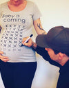 Baby is Coming Maternity T-Shirt Tops