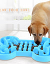 Durable Silicone Pet Dog Cat Interactive Food Bowl