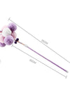 Cat Teaser Wand Toy Stick Feather