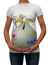 Breastfeeding Clothes Maternity Print Short Sleeve