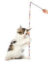 Pet Cat Toys Cute Funny Rod Teaser